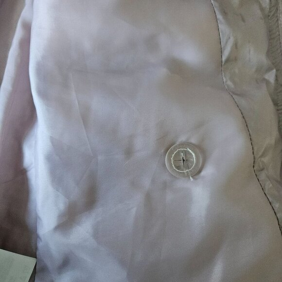 Calvin Klein Performance Womens M Premium Down Puffer Vest Pink Ribbed Sides - Picture 7 of 12